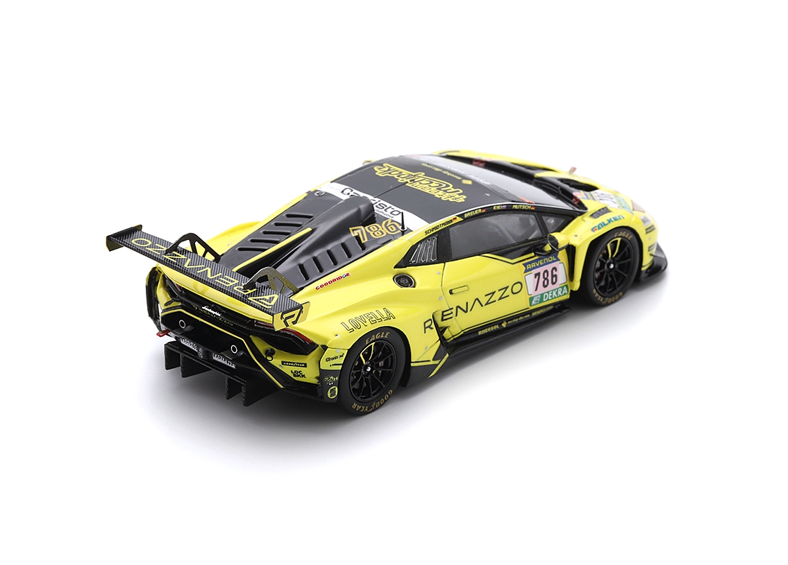 Lamborghini Huracan GT3 EVO2 Renazzo Motorsport Team #786 Nana/Breuer/Mutsch/Schmidtmann 24H Nürburgring 2025 1:43 Spark