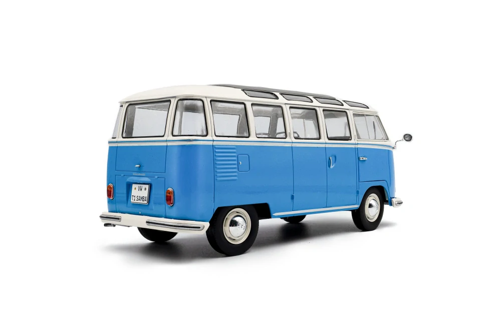 Volkswagen T1 Samba blue/white 1:18 Solido