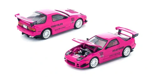 Mazda RX7 (FC3S) Re-Amemiya *Enigma Exclusive* pink 1:64 Pop Race