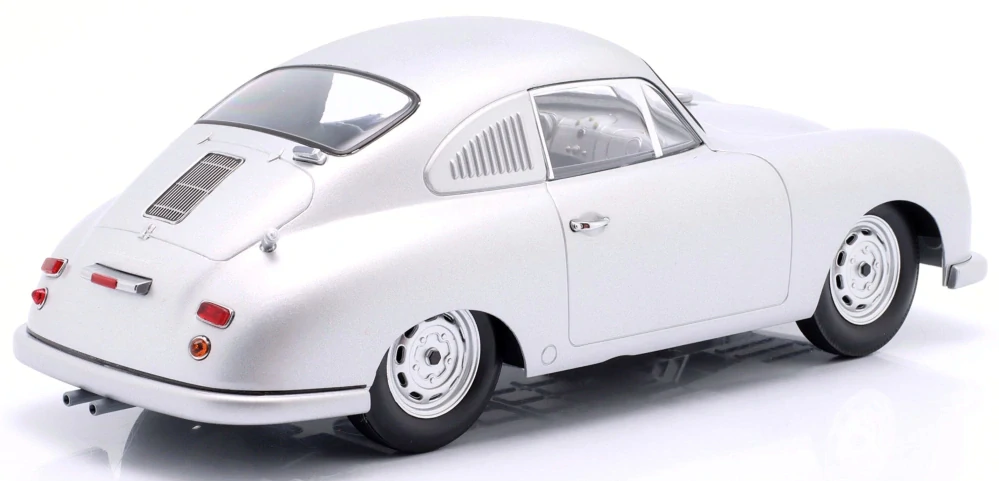 Porsche 356 SL Coupe Plain Body Version 1951 silver 1:18 Werk83