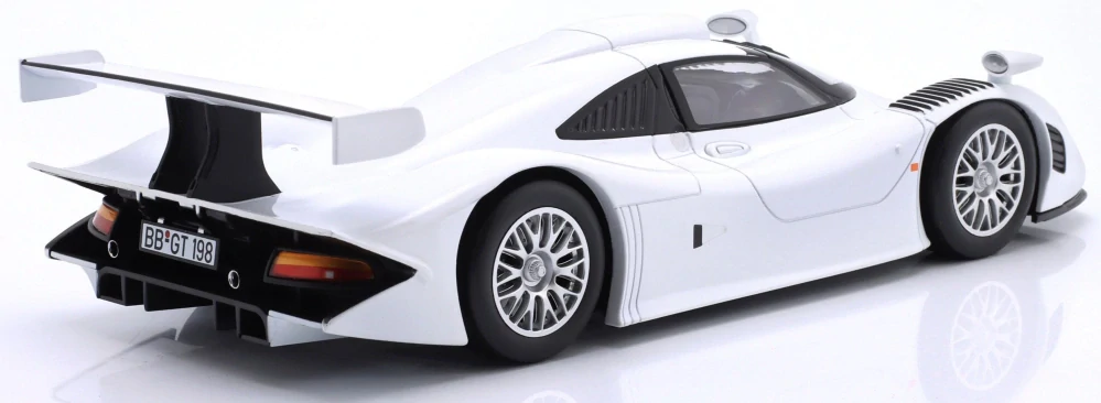 Porsche 911 GT1 Street Version 1998 white 1:18 Werk83