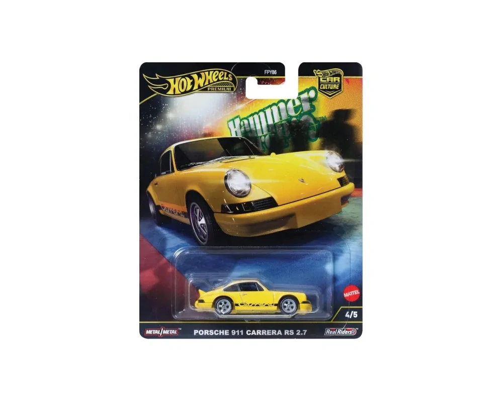 Porsche 911 Carrera RS 2.7ltr *Hammer Drop* yellow 1:64 HotWheels