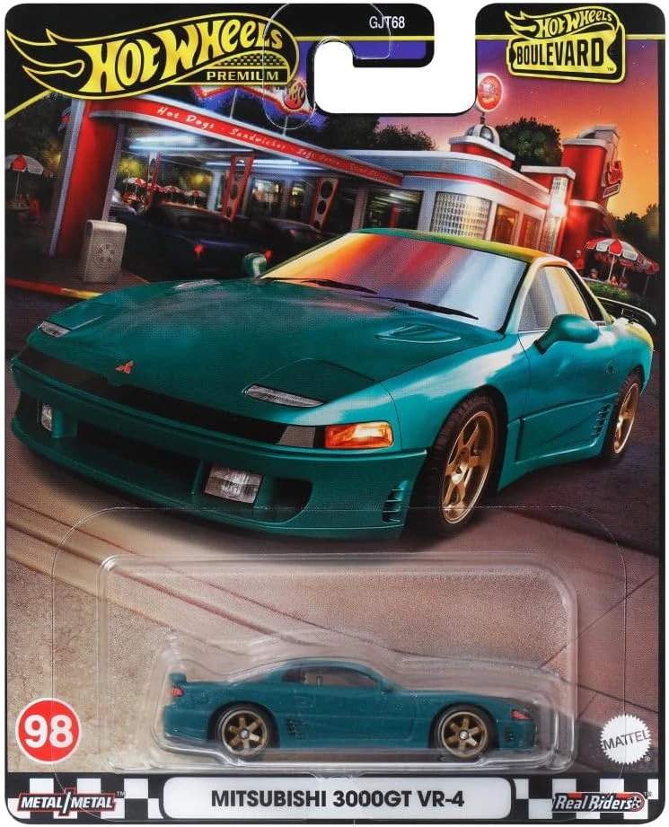 Mitsubishi 3000GT VR-4 *Boulevard* green 1:64 HotWheels