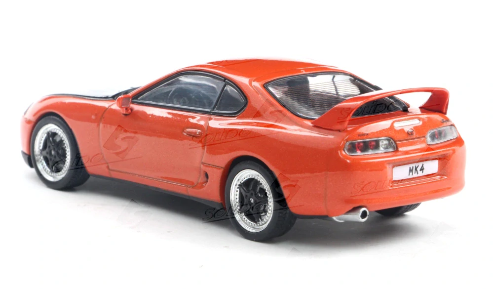 Toyota Supra MK.4 2001 orange custom 1:43 Solido