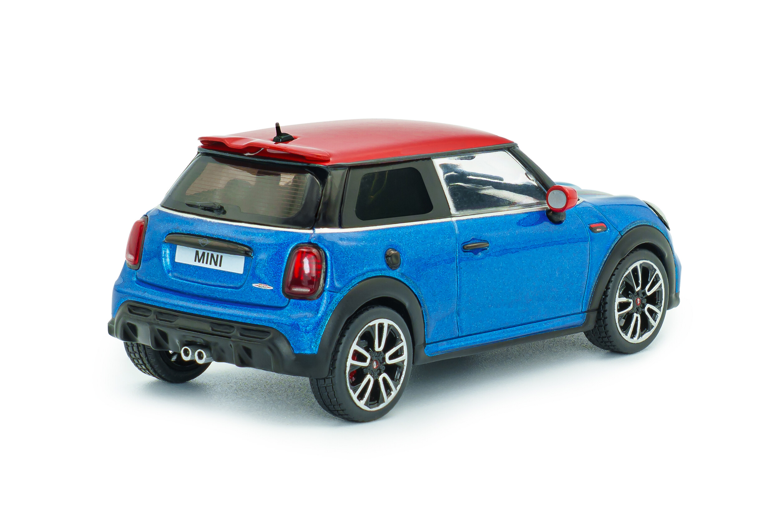 Mini Cooper John Cooper Works 2023 Island blue metallic 1:43 Solido