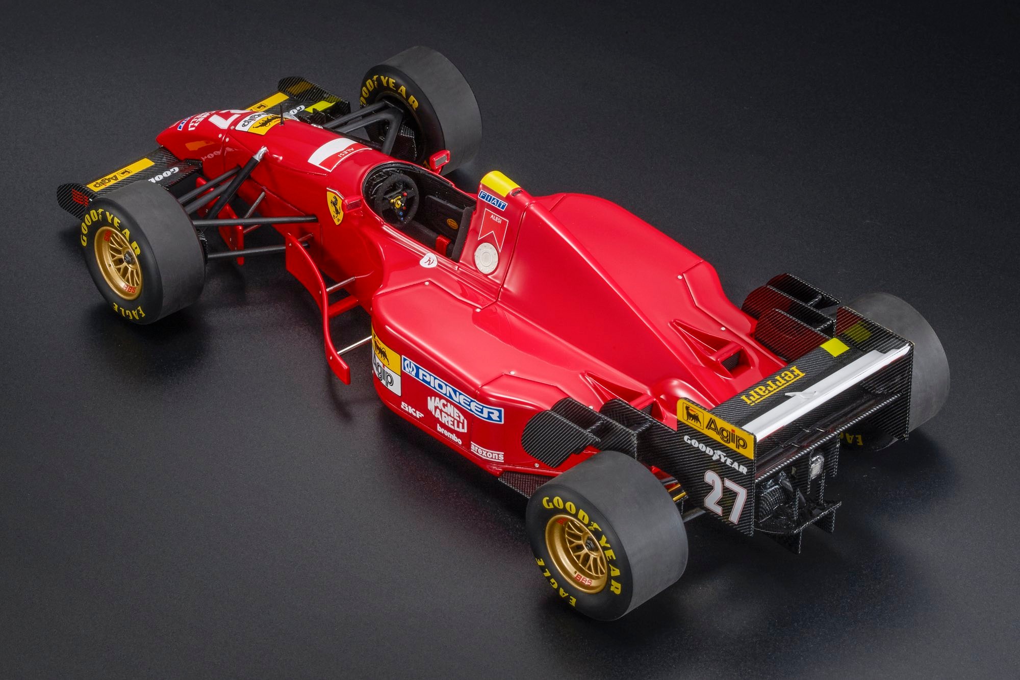 Ferrari F1 412T2 #27 Jean Alesi Winner Canada Montreal GP 1995 1:12 GP Replicas