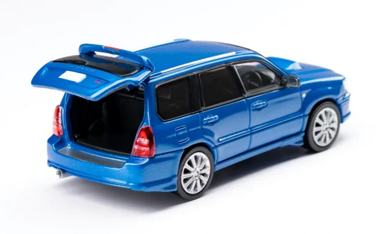 Subaru Forester SG9 Sti blue 1:64 ModelModel