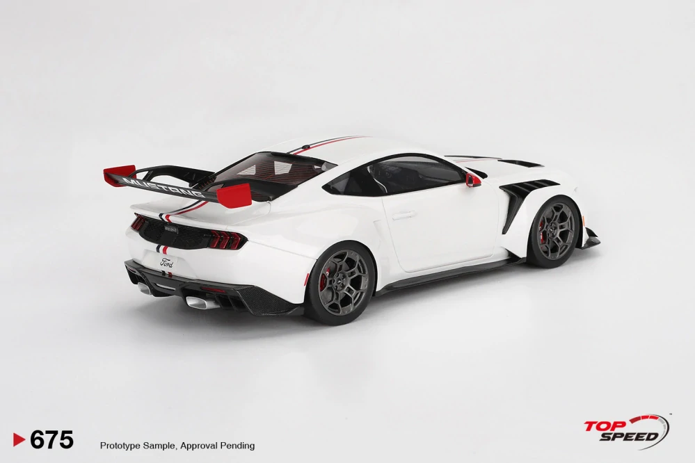 Ford Mustang GTD Spirit of America 2025 white 1:18 TopSpeed Models