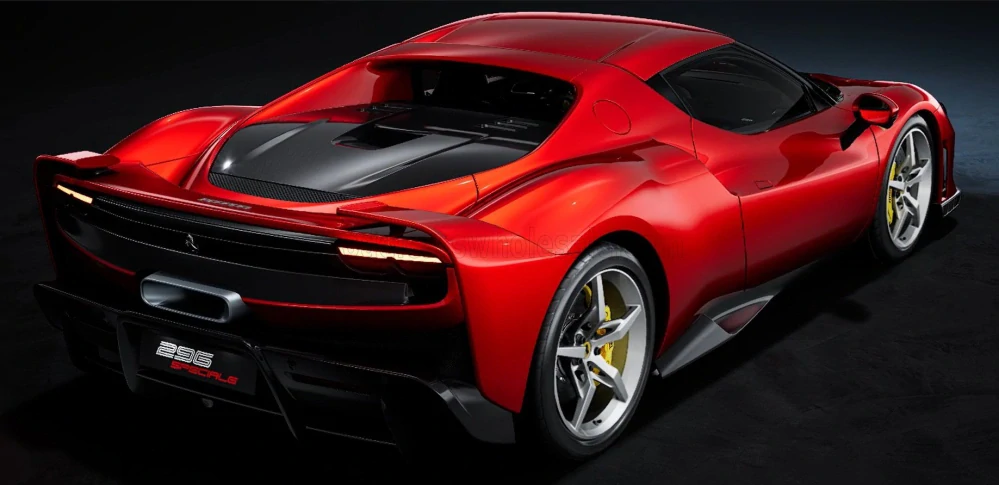 Ferrari 296 Speciale 2025 magma red metallic 1:18 Polistil 