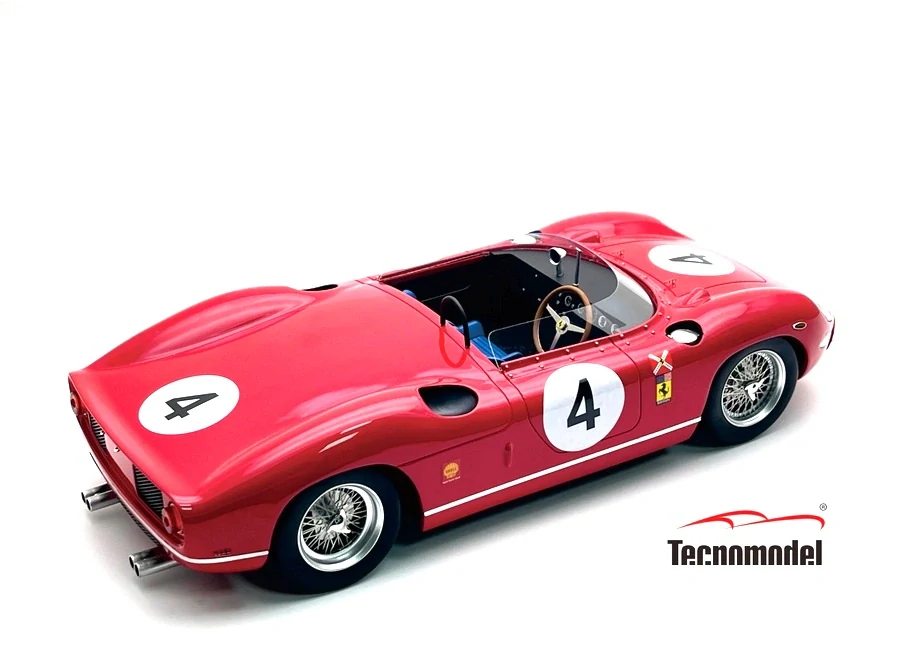 Ferrari 330P 4.0L V12 Team N.A.R.T. North American Racing #4 P.Rodriguez Winner Canada Mosport GP 1964 1:18 Tecnomodel