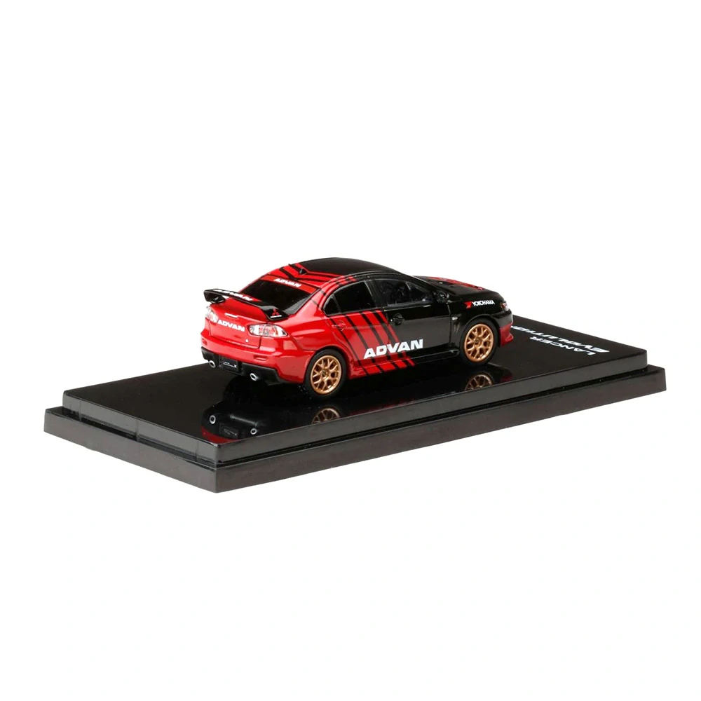 Mitsubishi Lancer Evolution X Yokohama Advan color 1:64 Hobby Japan