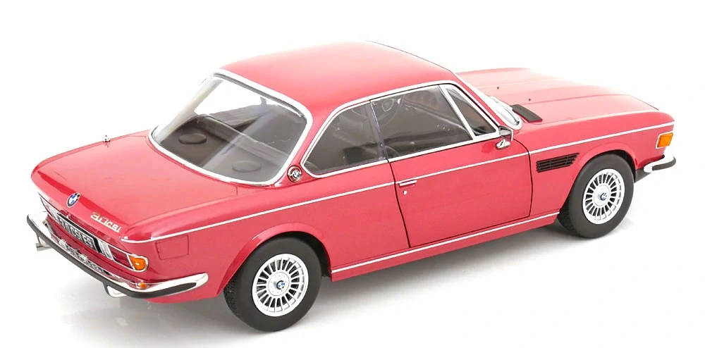 BMW 3.0 CSi E9 Coupe 1971 - Alpina Rims - red metallic 1:12 KK Scale