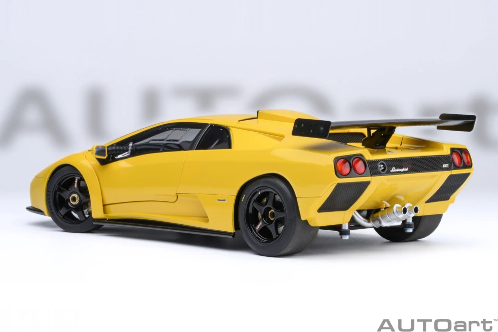Lamborghini Diablo GT-R 1999 superfly yellow 1:18 AUTOart