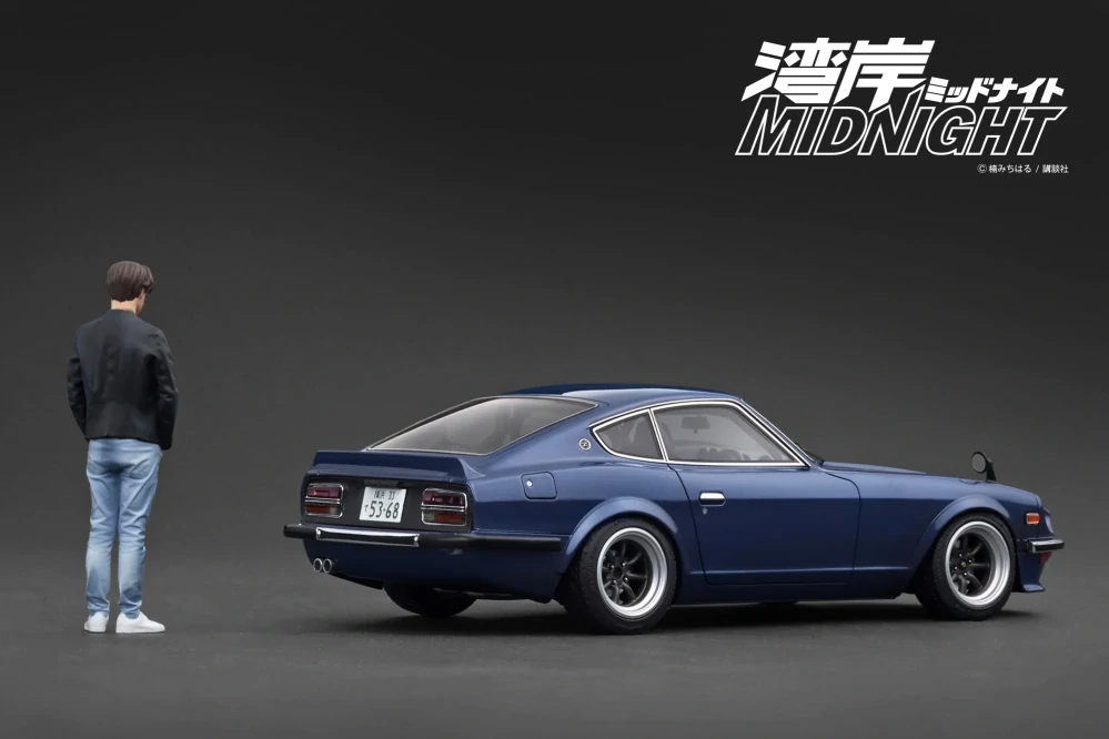 Nissan Fairlady Z S30 *Wangan Midnight* Devil's Z with Mr.Akio Asakura Figure 1:18 Ignition Model