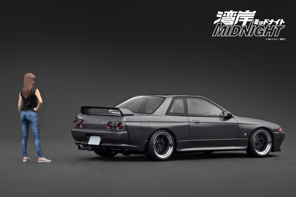 Nissan Skyline GT-R R32 *Wangan Midnight* Reina's R with Ms.Reina Akikawa Figure 1:18 Ignition Model