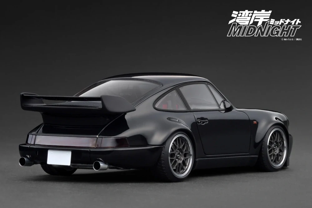 Porsche Blackbird (964) *Wangan Midnight* black 1:18 Ignition Model