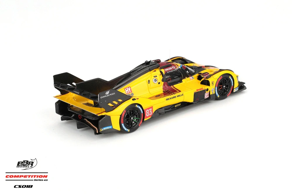 Ferrari 499P AF Corse #83 2nd WEC Qatar 1812KM 2025 1:43 B.B.R.