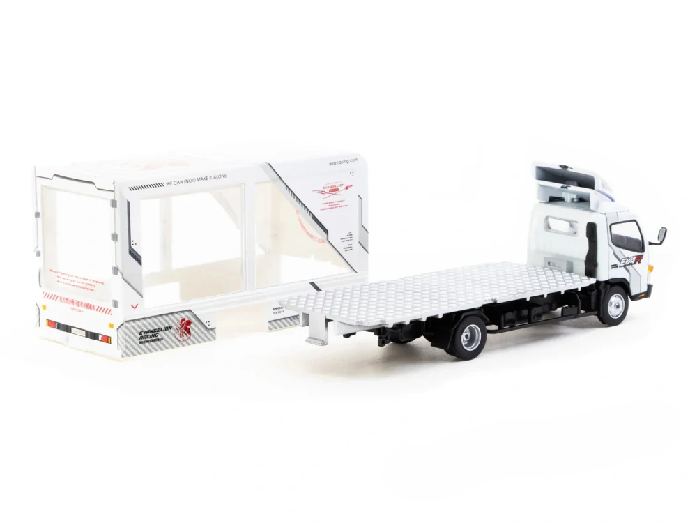 Mitsubishi Fuso Canter EVA Racing white 1:64 Tarmac