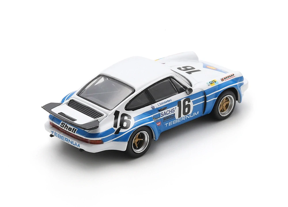 Porsche 911 Carrera RSR #16 Schickentanz/Bertrams 24H Le Mans 1975 1:64 Spark