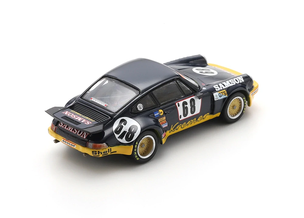 Porsche 911 Carrera RSR #68 Heyer/Kremer/Keller 24H Le Mans 1974 1:64 Spark