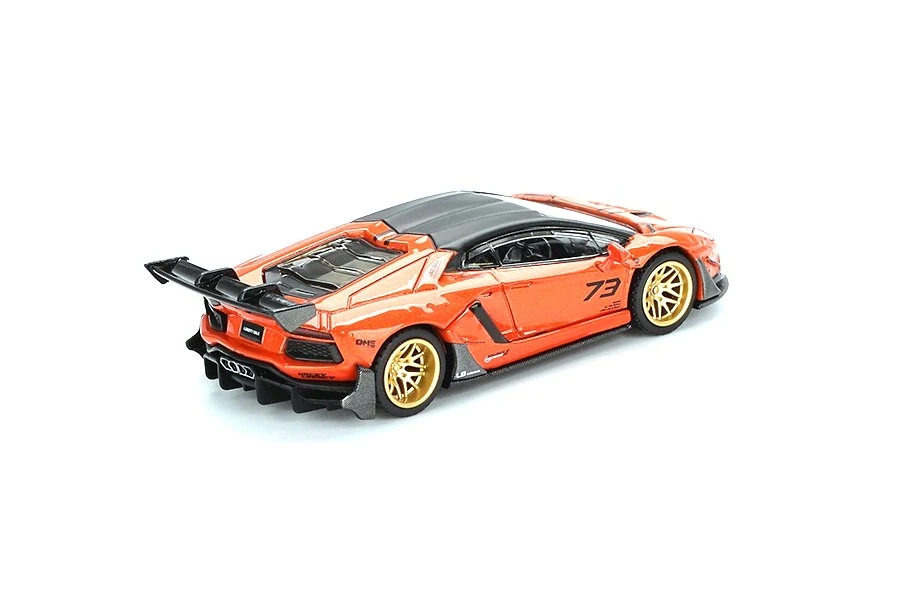 Lamborghini Aventador LB-Works Limited Edition MDX 2025 orange 1:64 Mi