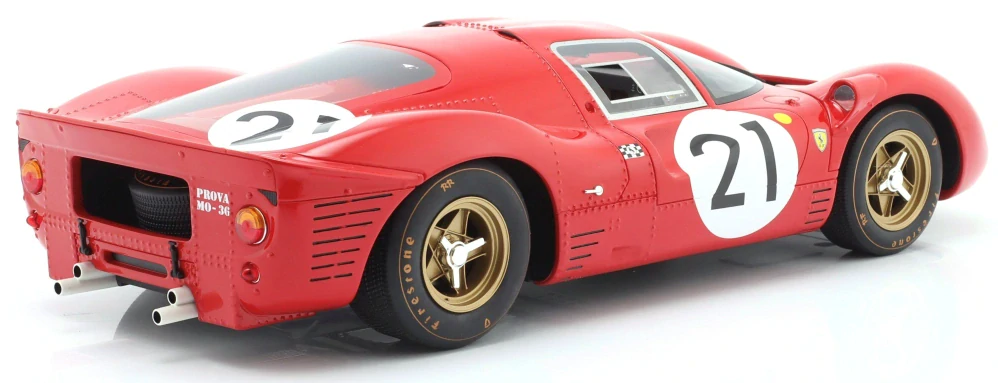 Ferrari 330 P4 #21 Scarfiotti/Parkes 2nd 24H Le Mans 1967 1:12 Werk83