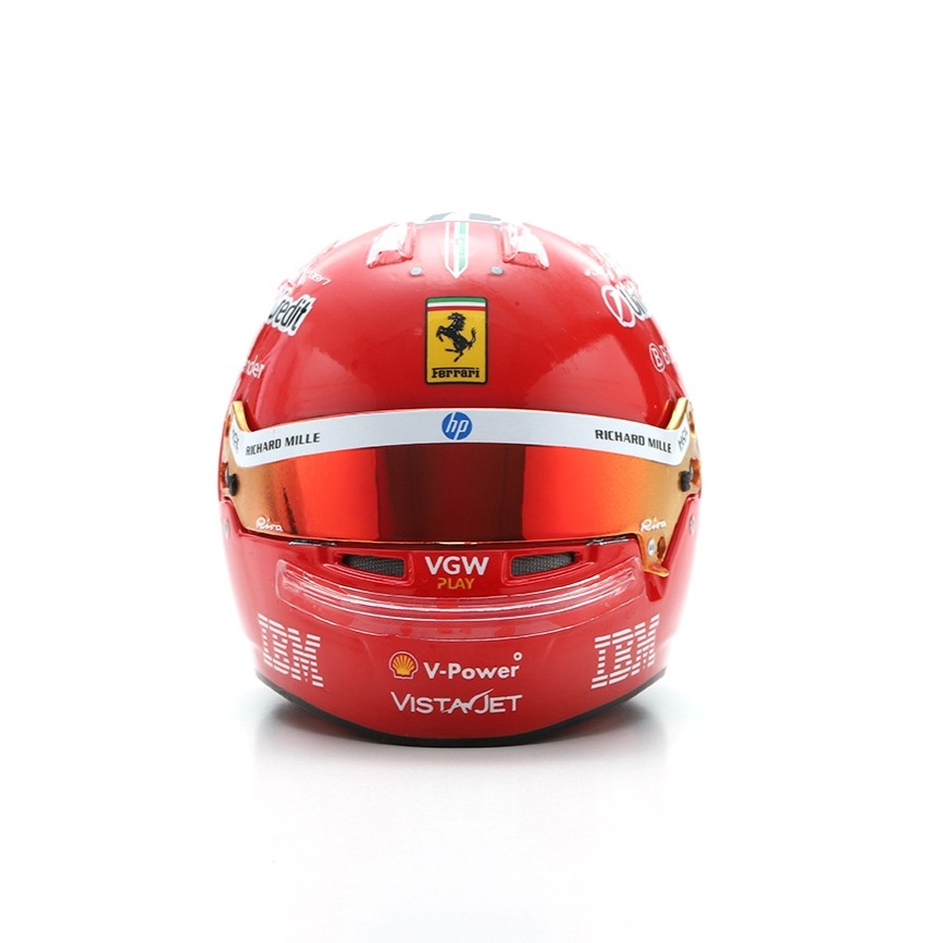 Helmet - Charles Leclerc - Team Ferrari HP Monza GP 2025 1:5 Look Smart Models