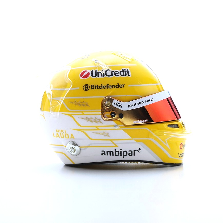Helmet - Lewis Hamilton - Team Ferrari HP Monza GP 2025 1:5 Look Smart Models