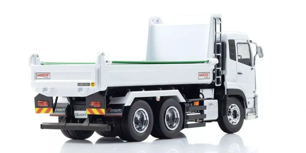 UD-Trucks Quon Kyokuto Dump Truck 2017 white 1:43 Kyosho
