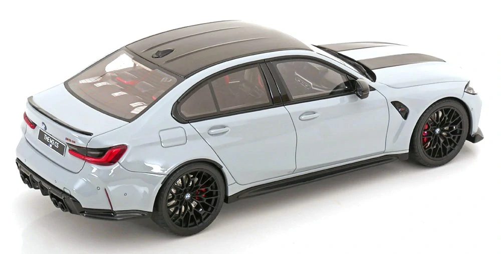 BMW M3 CS M 2024 Brooklyn grey metallic 1:18 GT Spirit