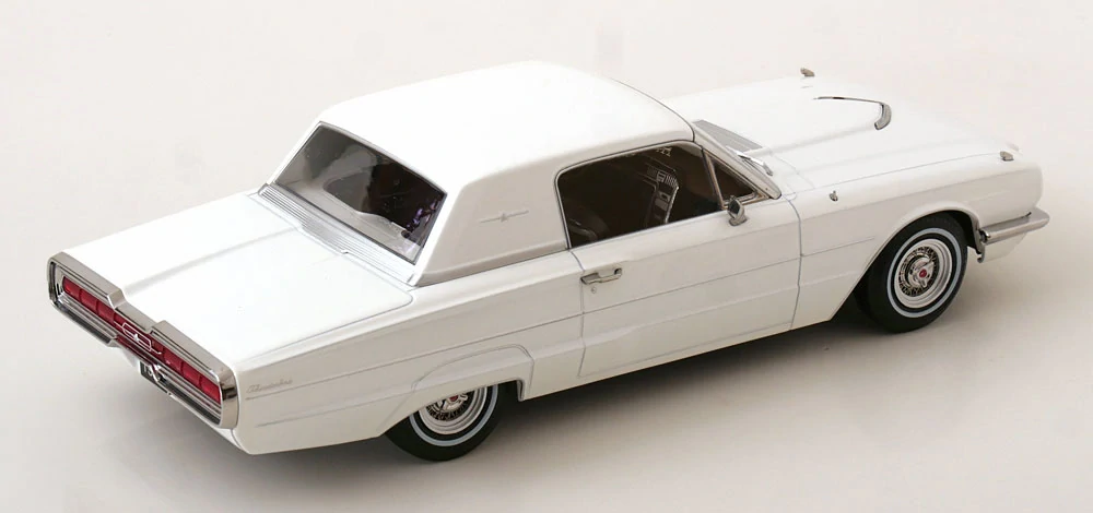 Ford Thunderbird Coupe 1966 white metallic 1:18 KK Scale