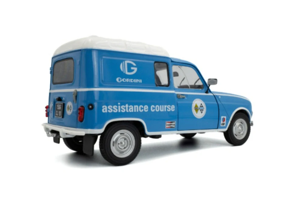 Renault 4LF4 Gordini Service 1976 blue 1:18 Solido