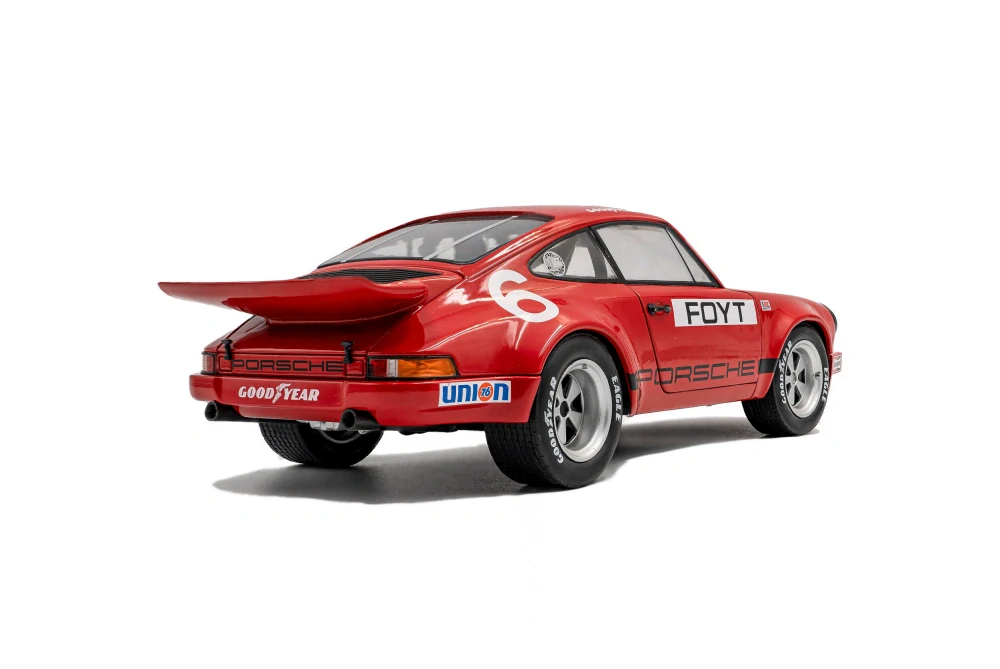 Porsche 911 #6 Foyt IROC Daytona 1974 1:18 Solido