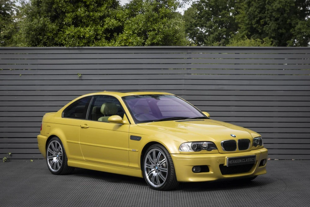 BMW M3 Coupe 2000 Phoenix yellow 1:43 Solido