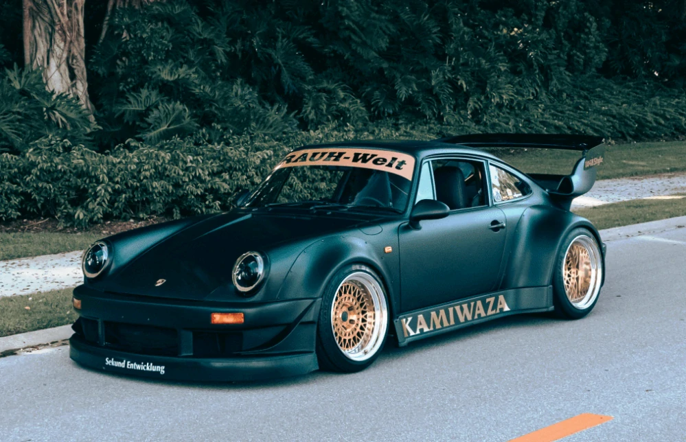 Porsche RWB Bodykit Kamizawa 2023 black 1:43 Solido