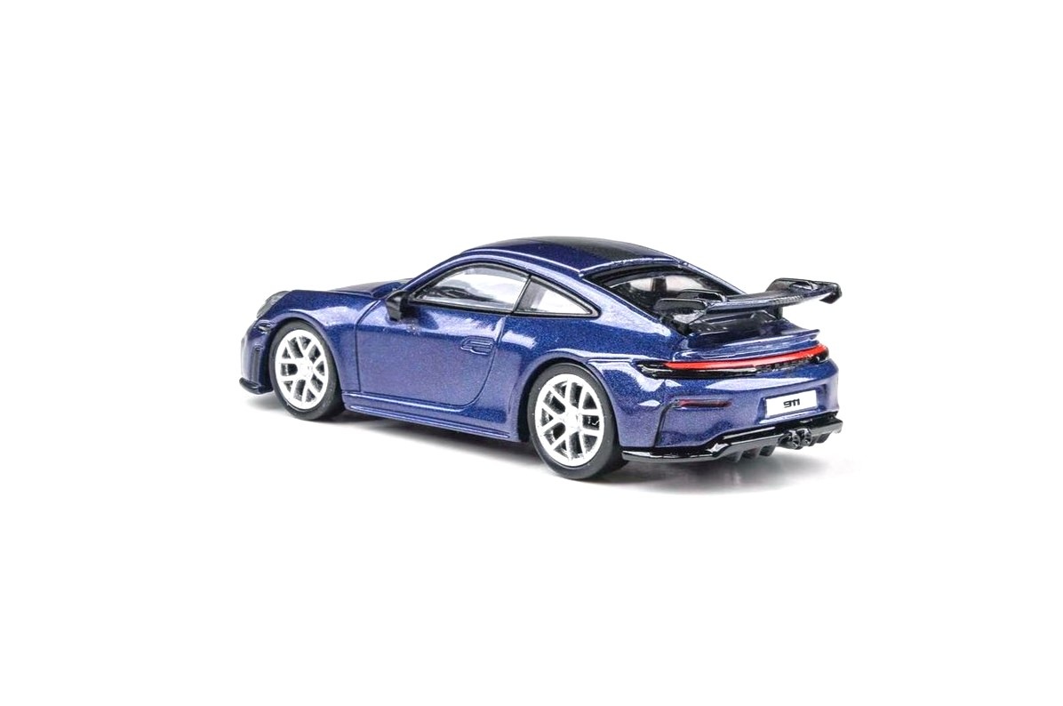 Porsche 911 992-2 GT3 Coupe 2024 blue met 1:64 Para64