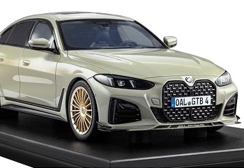 BMW Alpina B3 GT Gran Coupe G26 ivory 1:18 GT Spirit