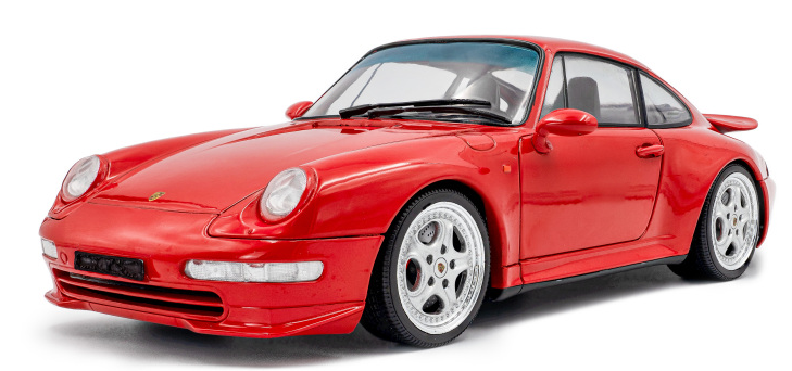 Porsche 911 993 Carrera RS 1997 indischrot 1:18 Solido