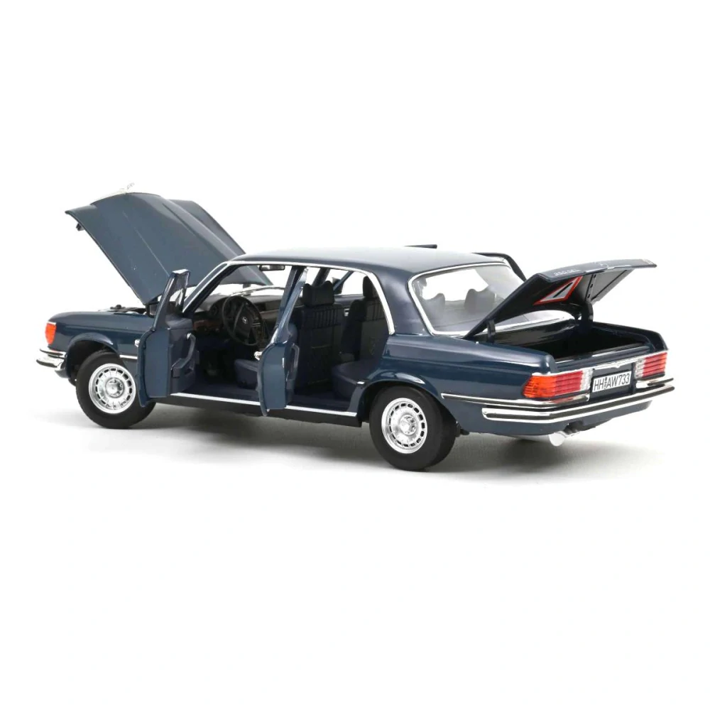 Mercedes-Benz 350 SEL 1979 blue 1:18 Norev