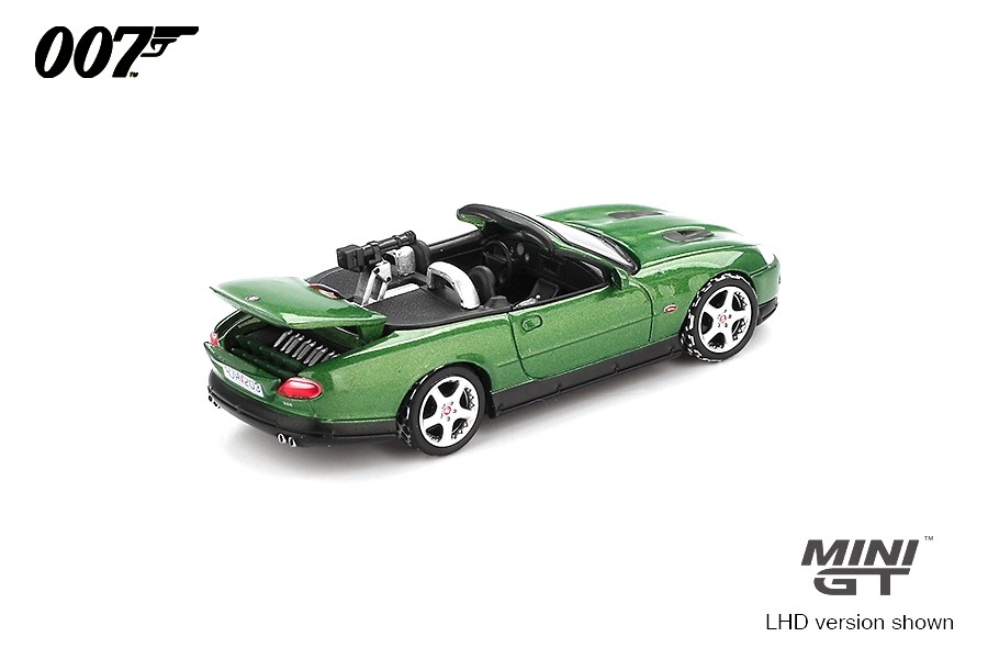 Jaguar XKR 2002 *Die Another Day* English Packaging 1:64 Mini GT