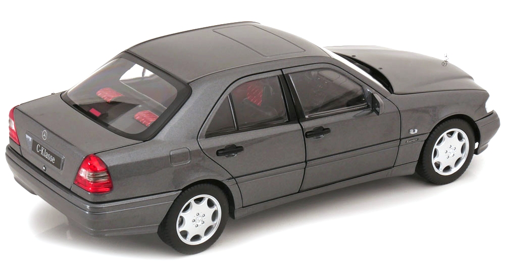 Mercedes-Benz C Klasse W202 MOPF 1997 grey 1:18 Norev