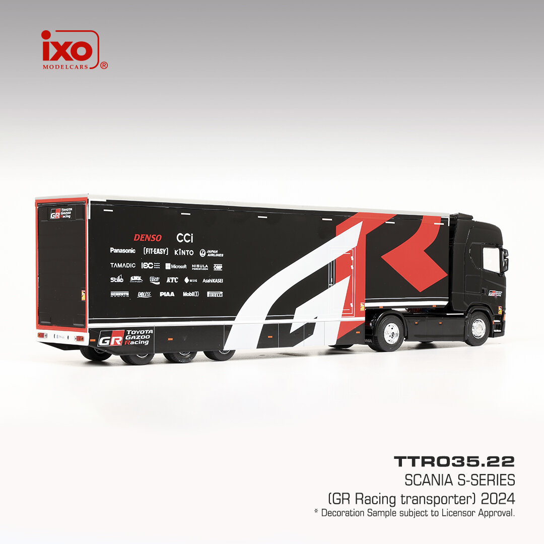 Scania S-Series GR Racing Transporter 2024 1:43 Ixo Models