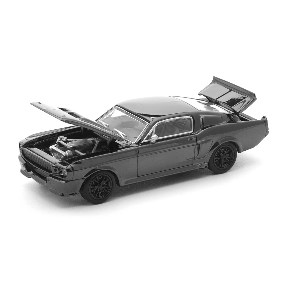 Shelby Mustang GT500 *The Dark Chrome Series* dark chrome 1:64 Pop Race