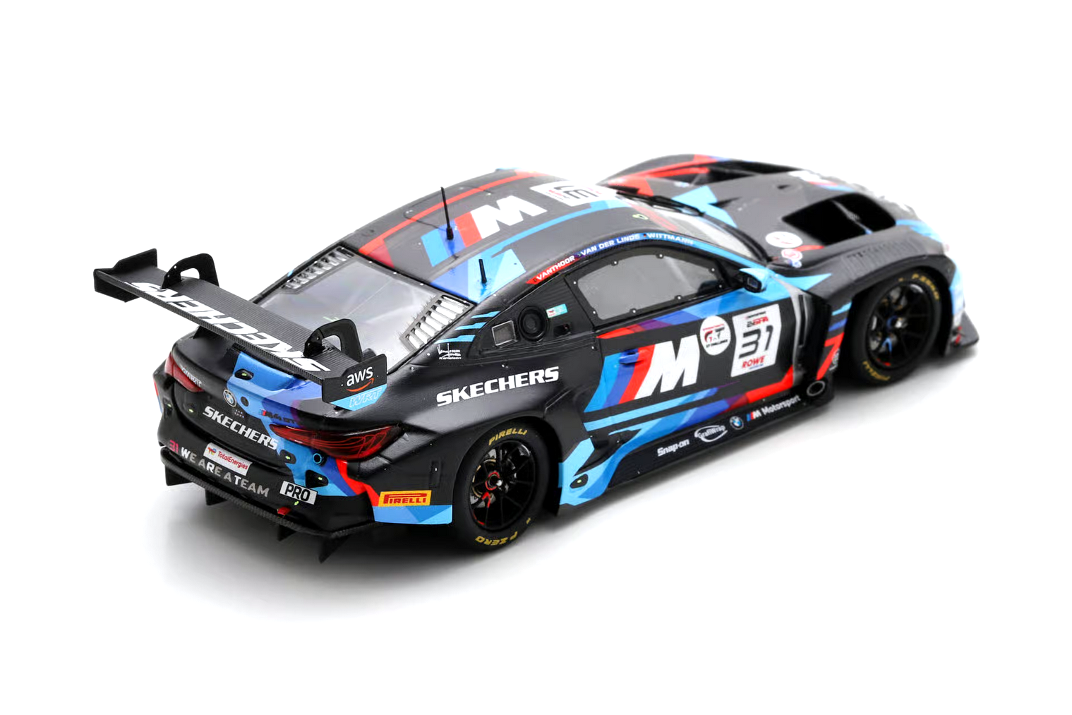 BMW M4 GT3 EVO Team WRT #31 Vanthoor/S.van der Linde/Wittmann 8th 24H Spa 2025 1:43 Spark 