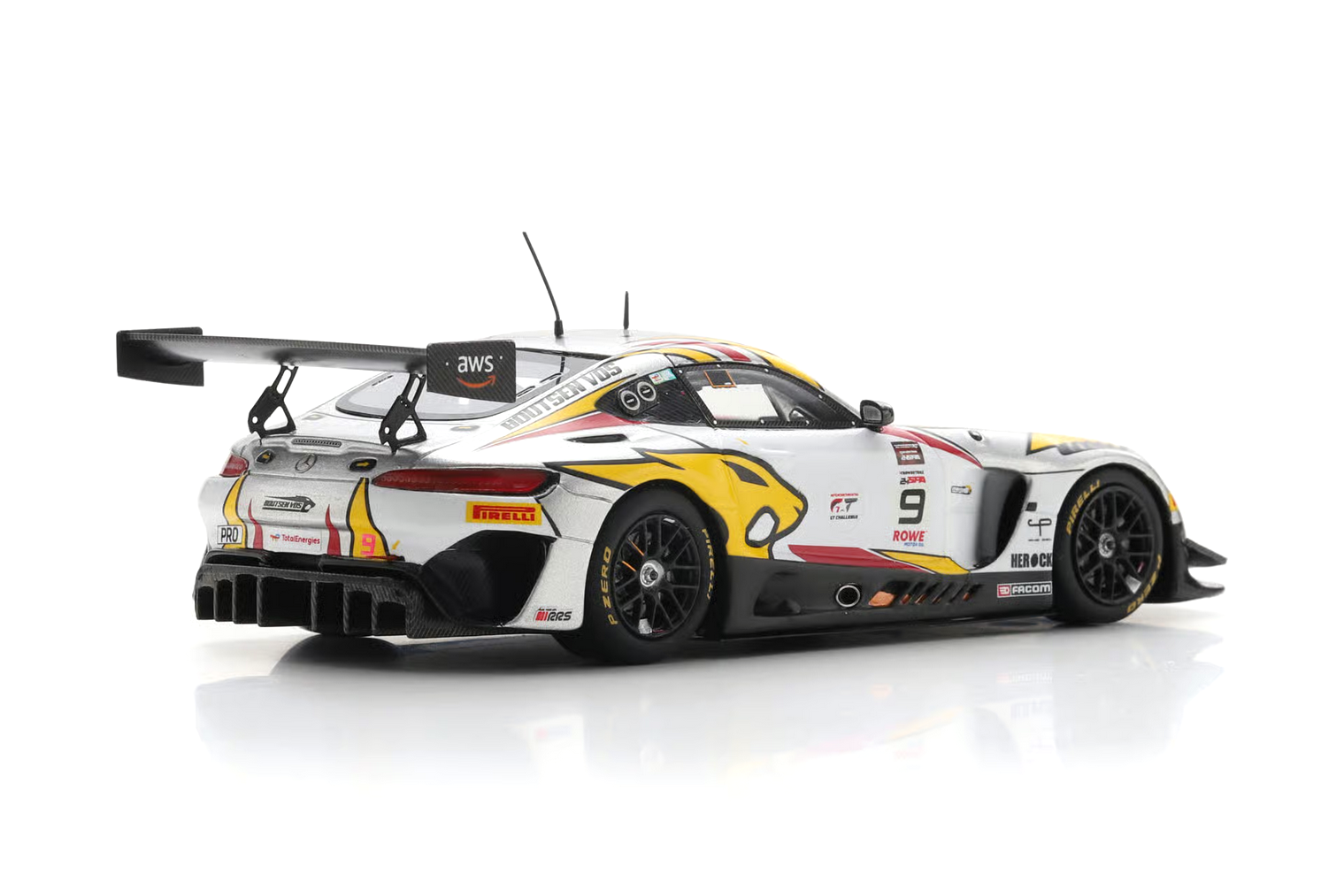 Mercedes-AMG GT3 EVO Boutsen VDS #9 Grenier/Götz/Martin 24H Spa 2025 1:43 Spark