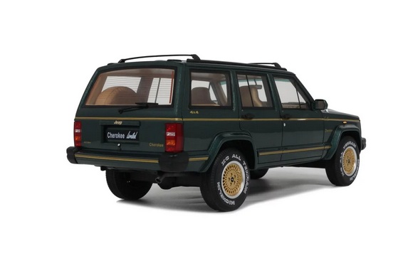 Jeep Cherokee XJ Limited 1995 hunter green 1:18 OttOmobile