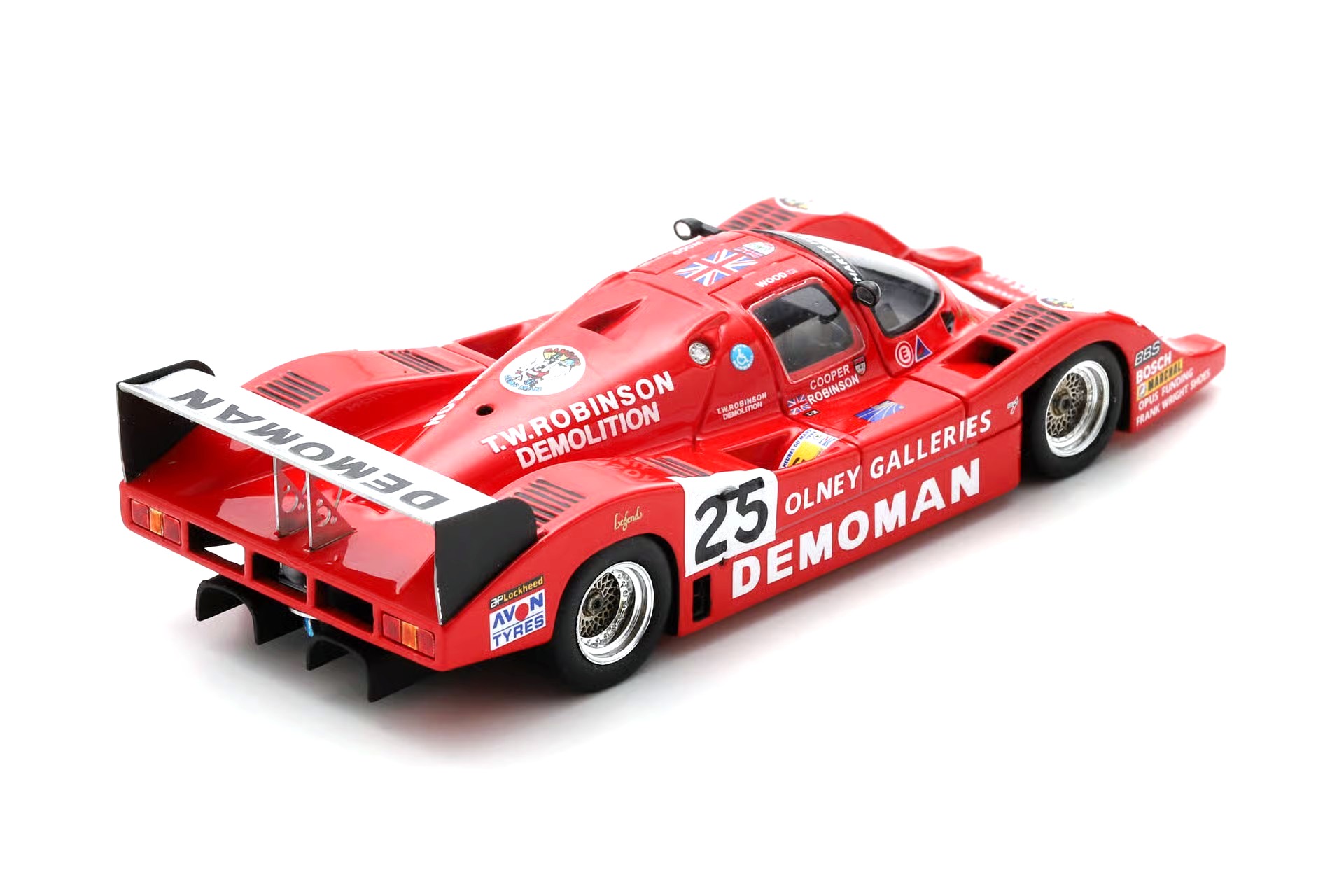 Grid S2 #25 Wood/Cooper/Robinson 24H Le Mans 1984 1:43 Spark