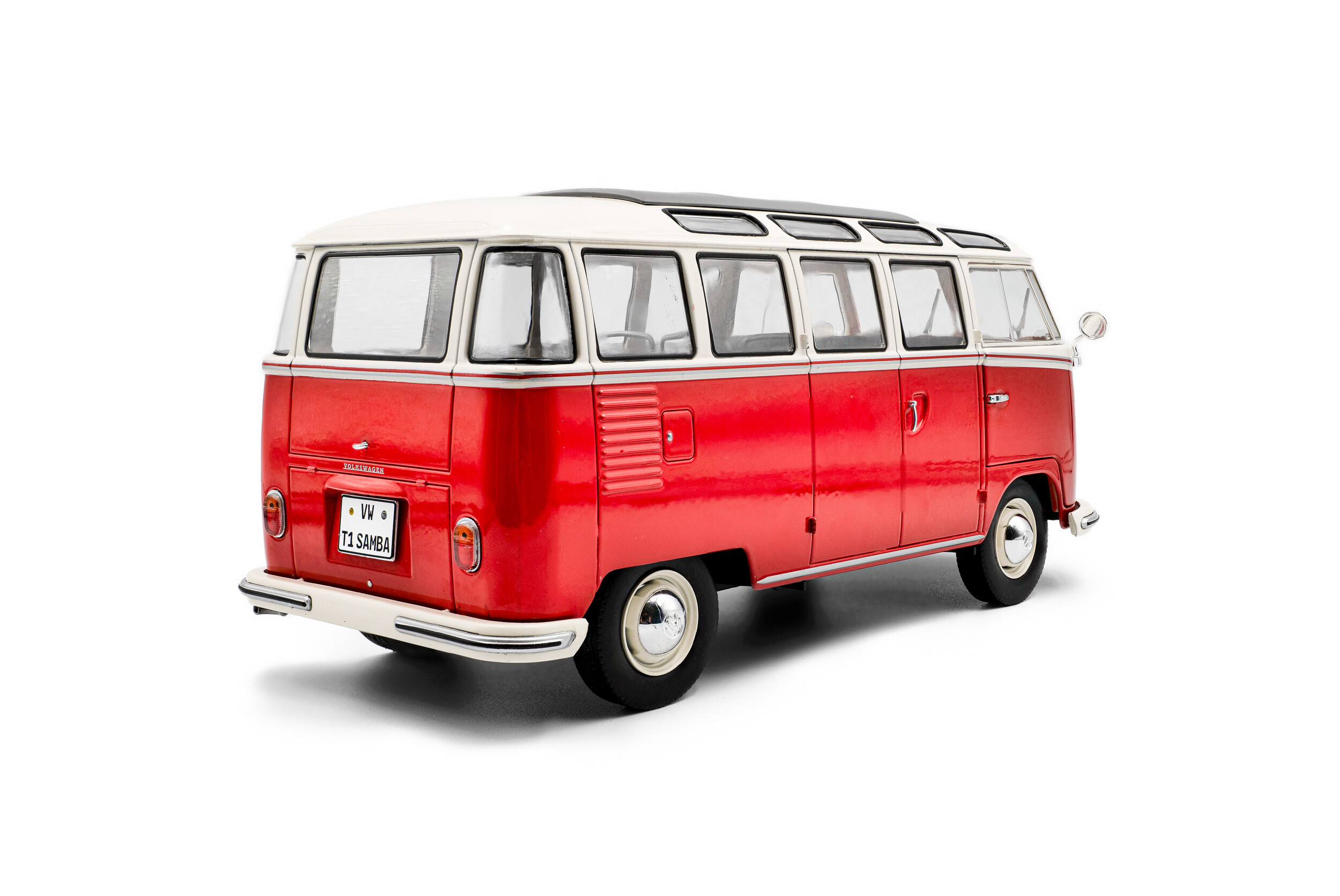 Volkswagen T1 Samba red/white 1:18 Solido
