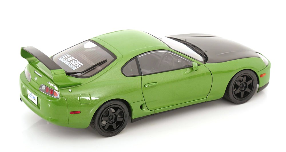Toyota Supra MK4 1993 green 1:18 Solido