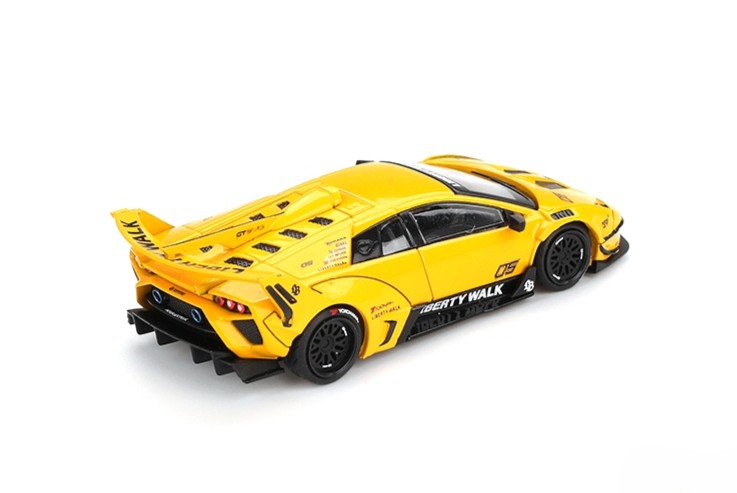 Lamborghini Murcielago LB-Silhouette Works GT EVO 2025 yellow 1:64 Mini GT